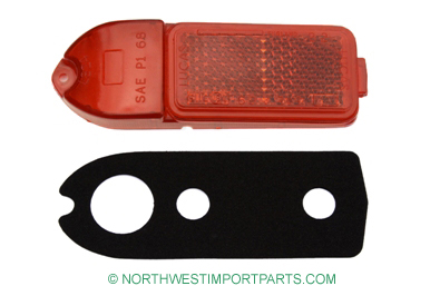MGB Rear side marker lens, Right 70-80