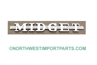 Midget Trunk emblem 61-69