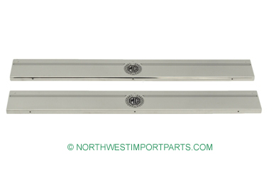 MGB Stainless steel threshold plates