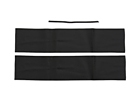 MGB Top rail cover kit 70-76 Black