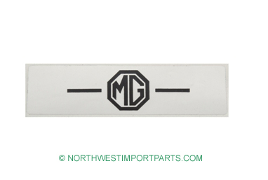 MGB Valve cover sticker 65-72