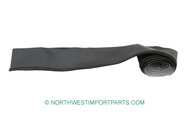 MGB Rear cockpit rail covering kit Black