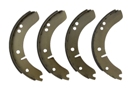 MGA Front brake shoes, 55-59