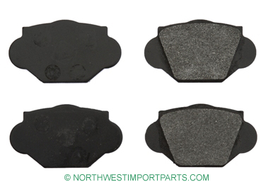 MGA Front brake pad set, 59-62