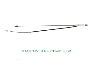 Midget Emergency brake cable 76-79
