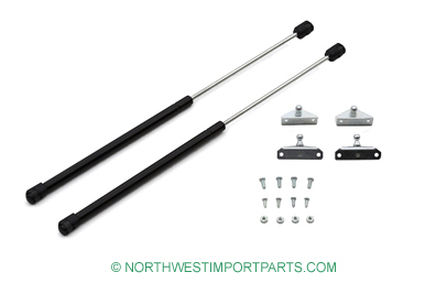 MGB Hood dual gas strut lift kit