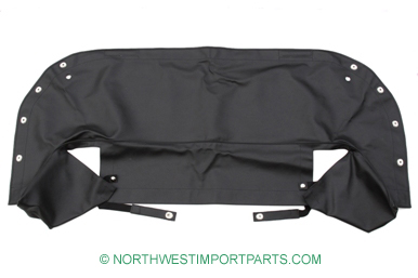 MGB Convertible top cover, Black 71-80