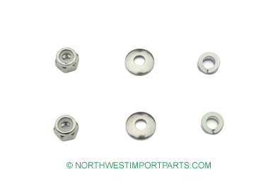 Midget Sunvisor hardware kit 