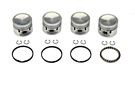 MGB Piston set with rings 65-71 .030