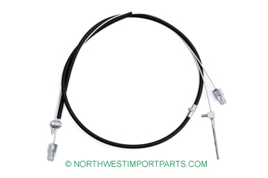 MGB Emergency brake cable 68-74.5