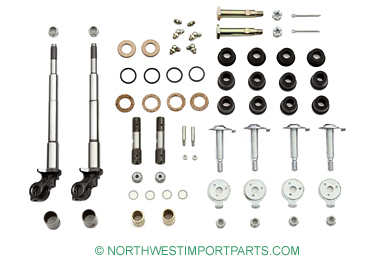 MGB Front Suspension Kingpin Rebuild Kit 1963-80 – Made In UK, SCPL-British GSJ301, Left & Right Front
